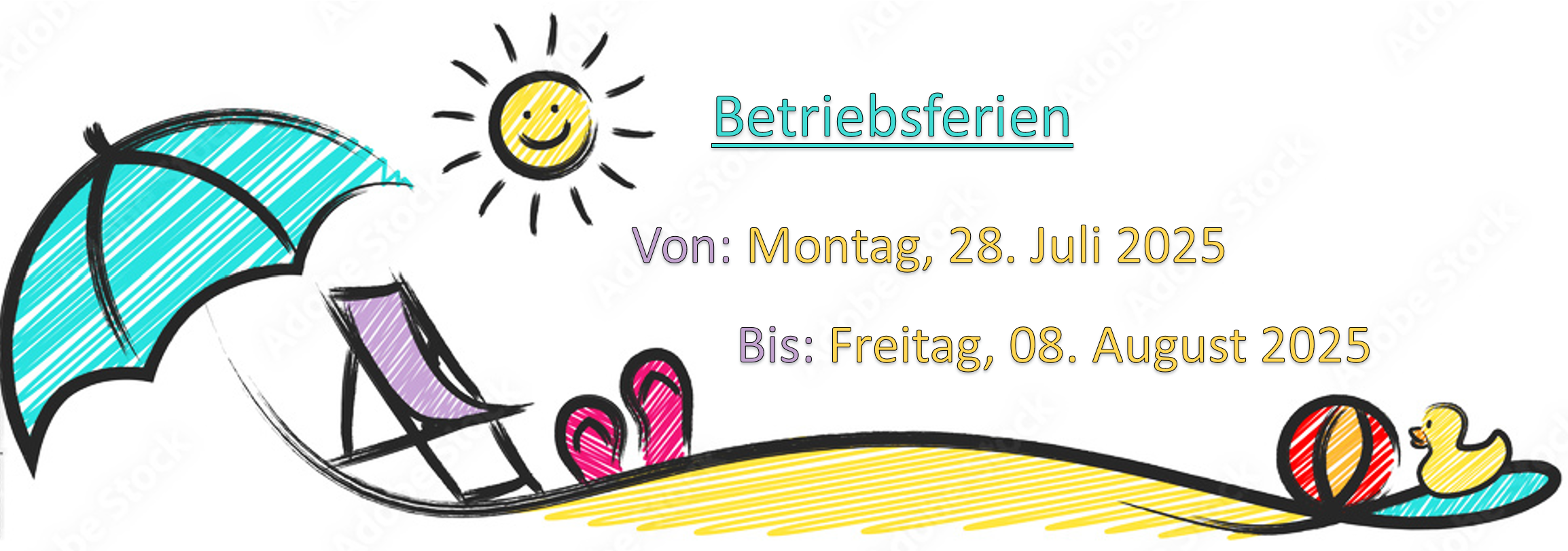 Betriebsferien Sommer 25 3